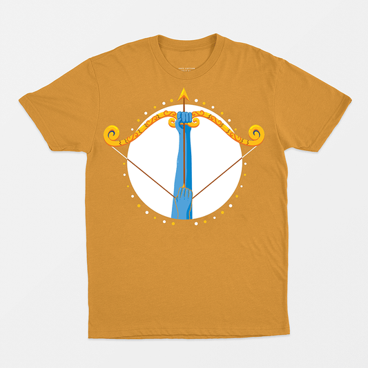 Lord Ram bow Printed 100% cotton T-shirt